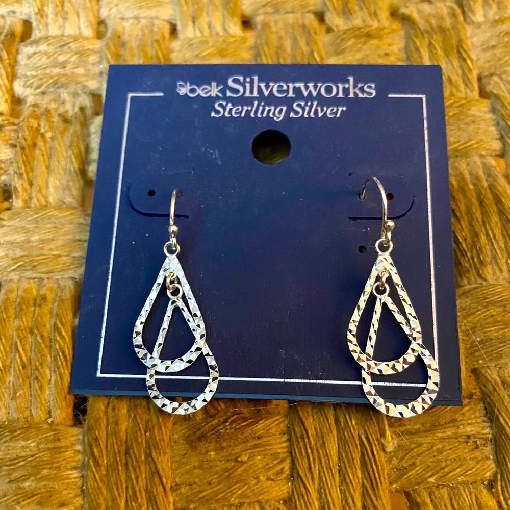 Bell Silverworks dangle earrings